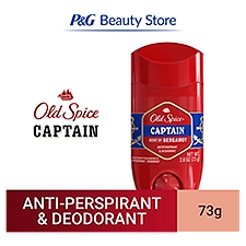 Old Spice Red Collection Captain Scent Invisible Solid Anti-Perspirant and Deodorant for Men 2.6 oz, 2.6 Ounce