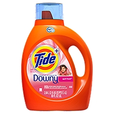 Tide Plus A Touch of Downy April fresh, , 69 Ounce