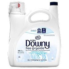 Ultra Downy Free & Gentle Fabric Conditioner, 164 Ounce