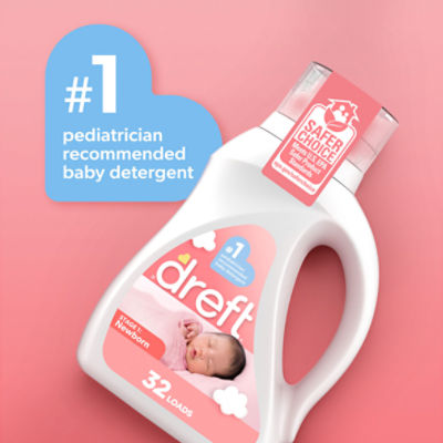 Dreft Plant Based Baby Spray and Wash Laundry Stain Remover, Baby