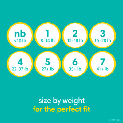 Pampers size sale 0 weight