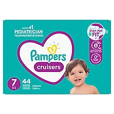 Pampers Cruisers Diapers Size 7 44Count