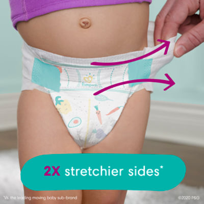 Pampers size hot sale 7 waist size