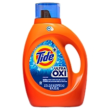 Tide Ultra Oxi Liquid Laundry Detergent, 59 loads, 92 fl oz, HE Compatible