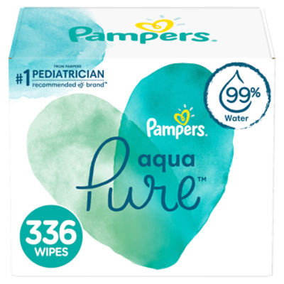 Aqua pure baby wipes