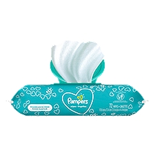 Pampers Fragrance Free Wipes, 72 count