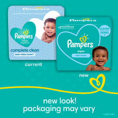 Pampers baby store wipes pop top