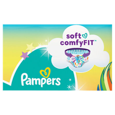 Pampers Easy Ups My Little Pony Training Underwear Jumbo Pack, 2T-3T, 16-34  lb, 25 count - The Fresh Grocer