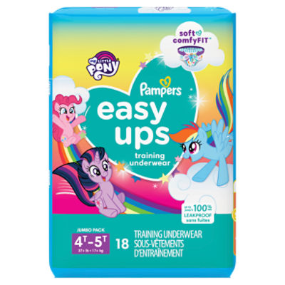  Pampers Easy Ups Boys & Girls Potty Training Pants - Size  5T-6T, 46 Count, Training Underwear (Packaging May Vary) : Clothing, Shoes  & Jewelry