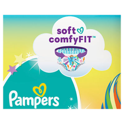 Pampers Easy Ups Training Underwear Boys 4T-5T 18 Count (Packaging May  Vary) : : Baby
