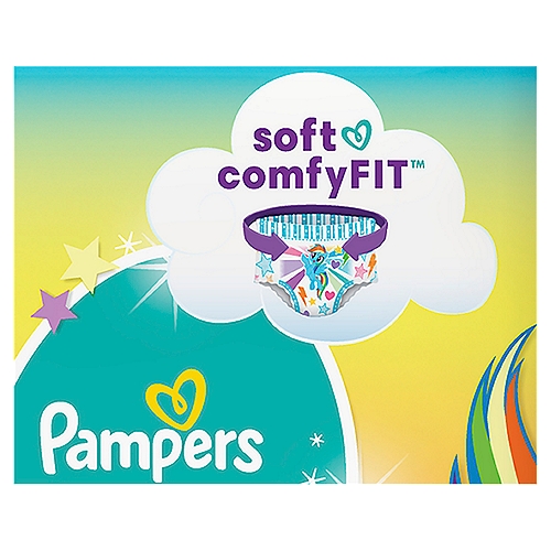 Pampers Easy Ups My Little Pony Training Underwear Jumbo Pack, 4T