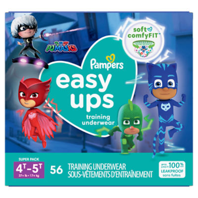 Pampers Easy Ups Training Underwear Boys Size 6 4T-5T 56 Count - ShopRite