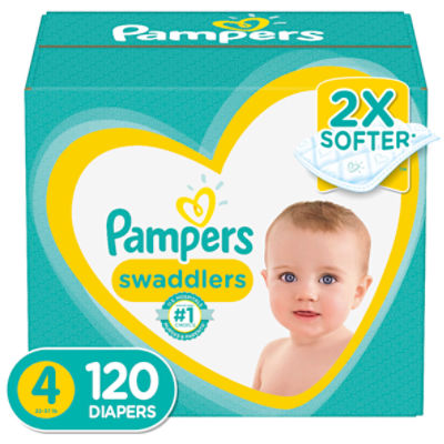 Pampers Swaddlers Active Baby Diaper Size 4 120 Count