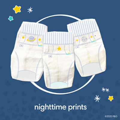 Pampers Swaddlers Overnight Diapers, Size 6, 42 Count