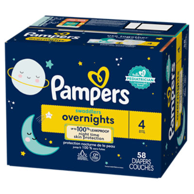 Pampers overnight size store 4