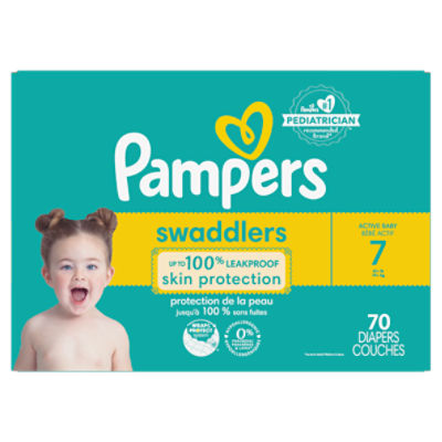 Pampers Couches Baby Dry Extra Large taille 7