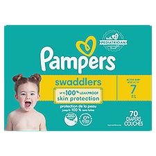 Pampers Swaddlers Active Baby Diaper Size 7 70 Count