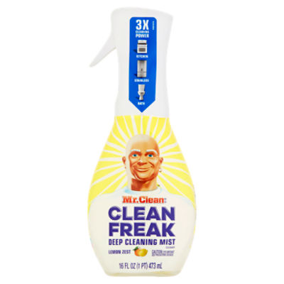 Mr. Clean Clean Freak Lemon Zest Deep Cleaning Mist Cleaner, 16 fl oz