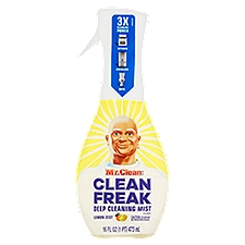 Mr. Clean Clean Freak Lemon Zest Deep Cleaning Mist, Cleaner, 16 Fluid ounce