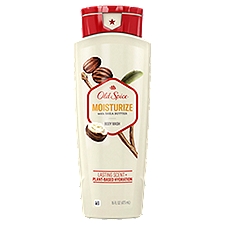 Old Spice Moisturize with Shea Butter, Body Wash, 16 Fluid ounce