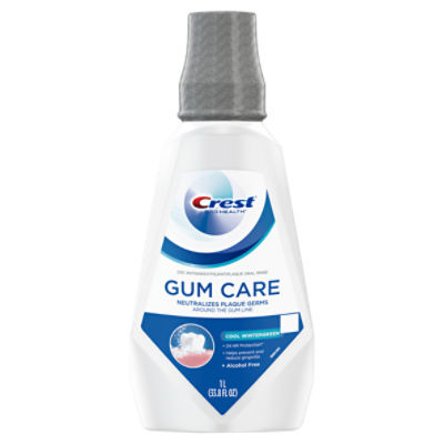 Crest Pro Health Cool Wintergreen Gum Care Oral Rinse, 33.8 fl oz, 33.8 Fluid ounce