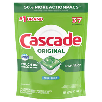 Cascade Original Fresh Scent, Dishwasher Detergent
