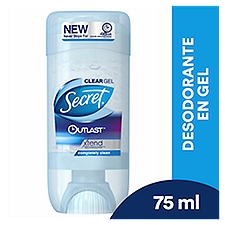 Secret Outlast Clear Gel Antiperspirant Deodorant for Women, Completely Clean, 2.6 oz, 2.6 Ounce