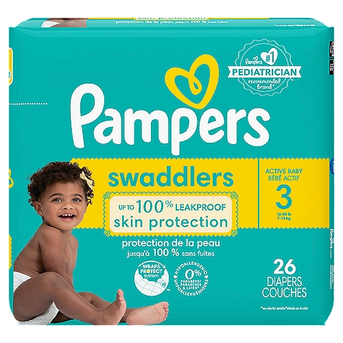 Pampers Swadlers Size 3 