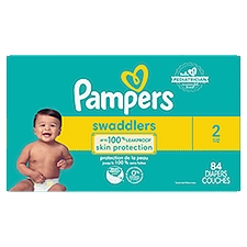 Pampers Swaddlers Size 2 12-18, Diapers, 84 Each