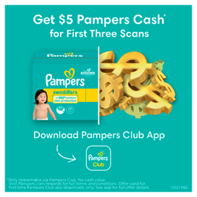 Pampers Swaddlers Diapers and Wipes Bundle - City Stroller Rentals