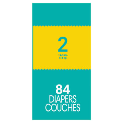 Pampers 84 store pack size 2