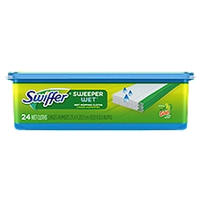 Swiffer Sweeper Wet Gain Scent, Wet Mopping Cloths, 24 Each