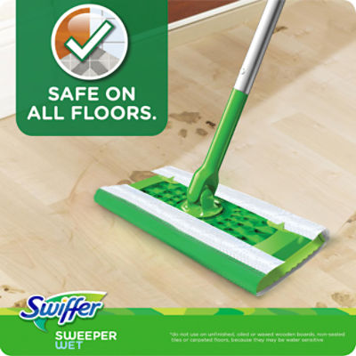 Swiffer Sweeper Wet Mopping Cloths, Gain Original, 24 Count
