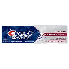Supplied Description Crest 3D White Glamorous White Teeth Whitening Toothpaste, 3.8 oz