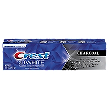 Crest 3D White Charcoal Teeth Whitening, Toothpaste, 3.8 Ounce