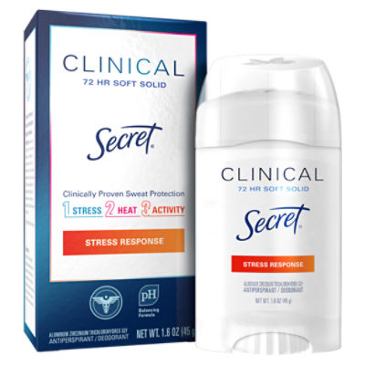 Secret Clinical Strength Soft Solid Stress Response Antiperspirant