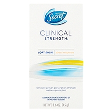 Secret Clinical Strength Soft Solid Stress Response Antiperspirant/Deodorant, 1.6 oz