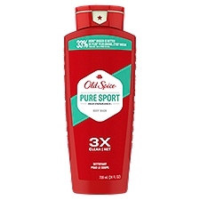 Old Spice High Endurance Men Pure Sport Scent, Body Wash, 24 Fluid ounce