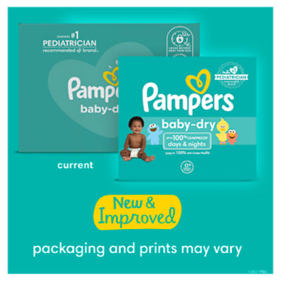 Pampers Baby-Dry Diapers, Size 5, 24 count