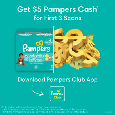 Pampers Baby Dry Diapers Economy Pack Plus – Speedier