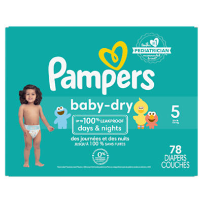 Pampers Baby Dry Extra Protection Diapers Super Pack Size 4