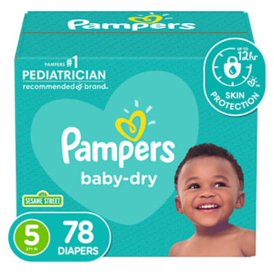 Pampers Swaddlers Overnight Diapers Size 6 42 Count - The Fresh Grocer