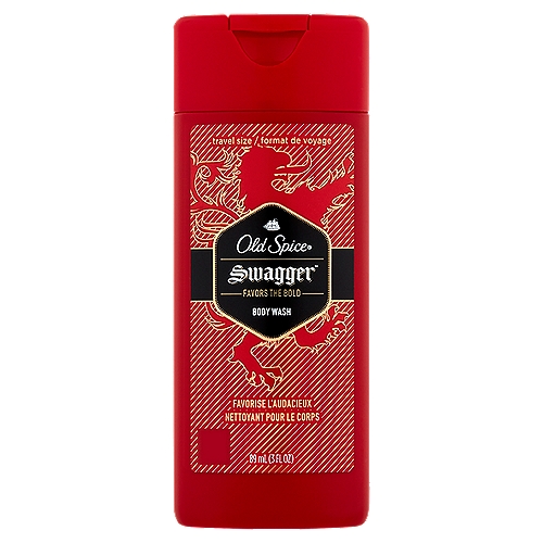 Old Spice Red Collection Swagger Body Wash Travel Size, 3 fl oz