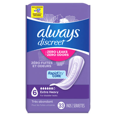 Always Radiant FlexFoam Pads for Women Size 1, Regular Absorbency, 100% Leak & Odor Free Protection is possible, with Wings, Scented, 15 Count