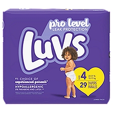 Luvs Ultra Leakguards Diapers Size 4, 29 Each