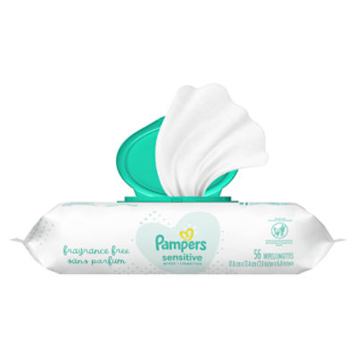 Pampers sensitive store skin baby wipes