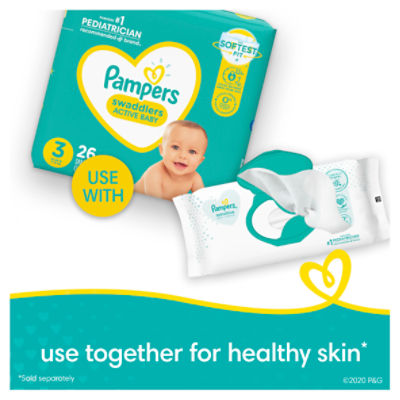 Pampers diapers clearance and wipes