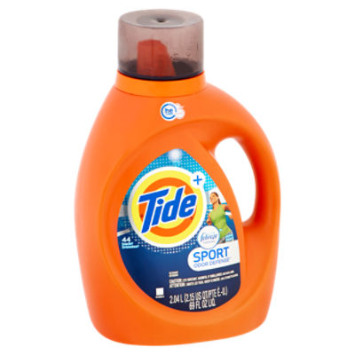 Tide Power Pods Sport with Febreze Freshness Odor Defense Liquid