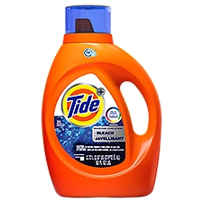 Tide Plus Bleach Original Detergent, 59 loads, 92 fl oz liq