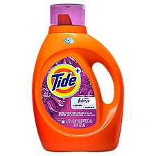Tide Plus Febreze Spring & Renewal, Detergent, 92 Fluid ounce